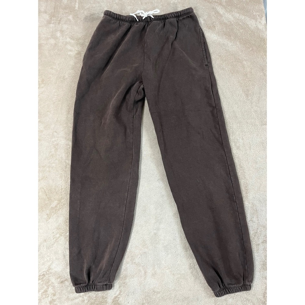 John Galt Sweatpants Joggers Women's Size 27 ONSFA Brown Drawstrings EUC